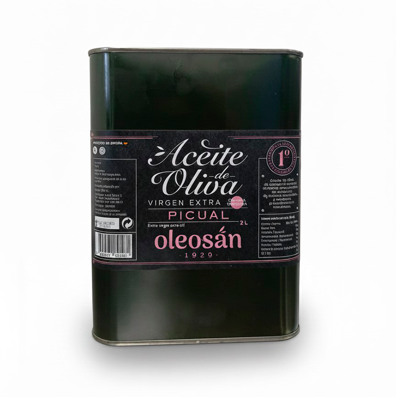 Aceite de Oliva Virgen Extra Picual 2 litros lata